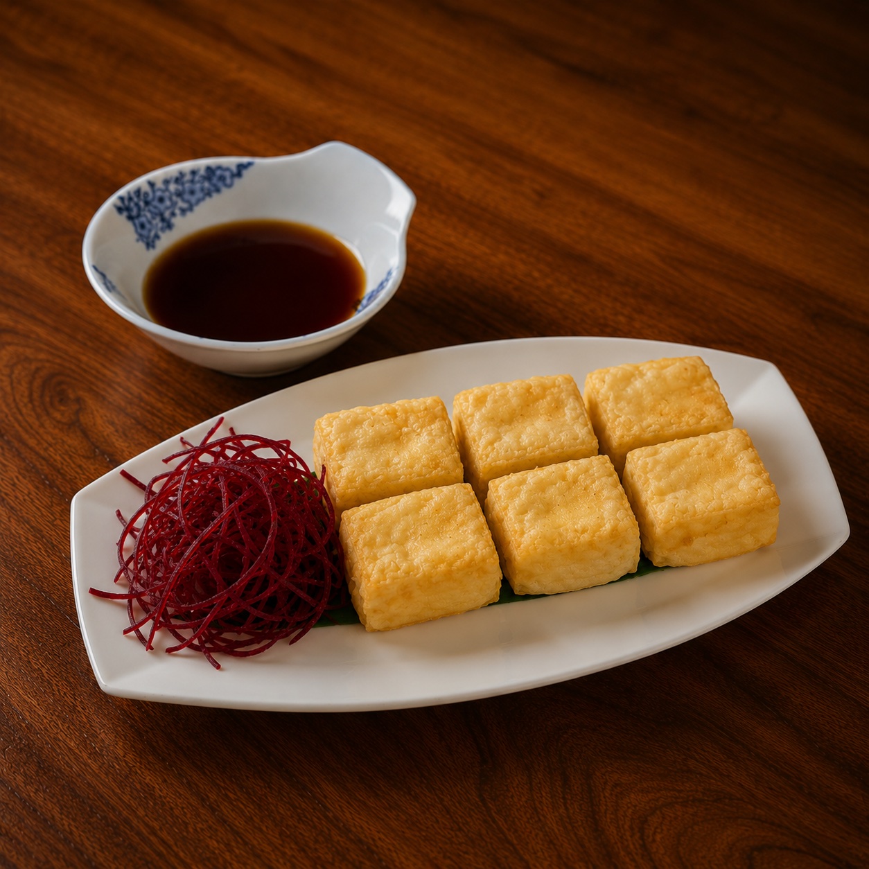 Agedashi tofu