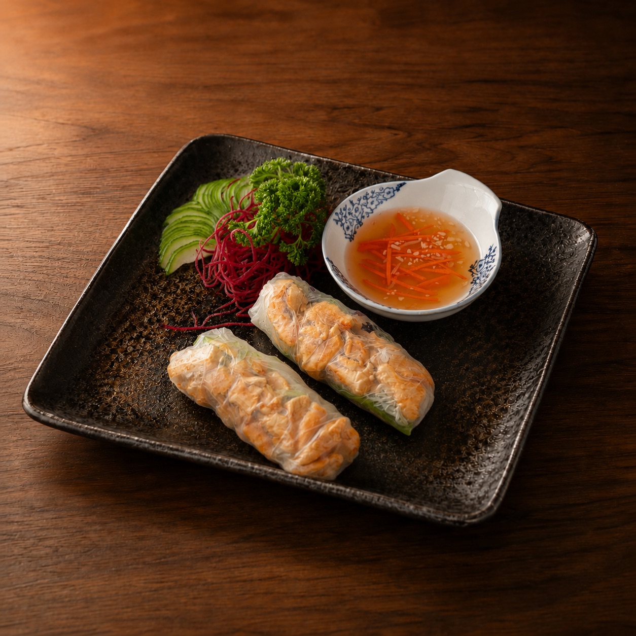 Rouleaux de printemps · poulet