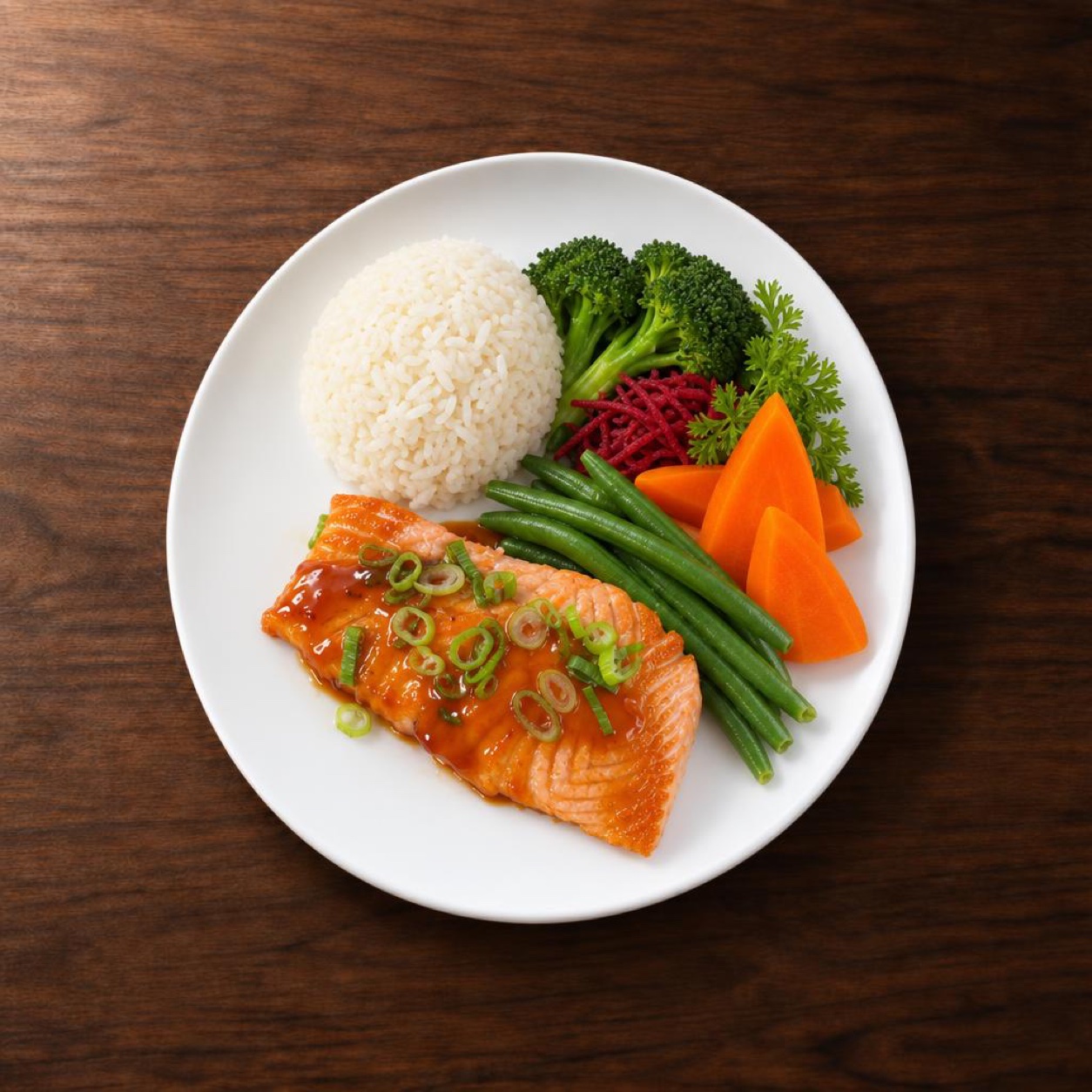 Saumon teriyaki
