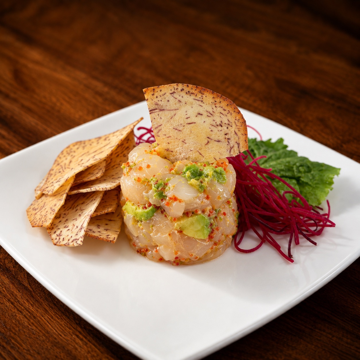 Tartare · pétoncles
