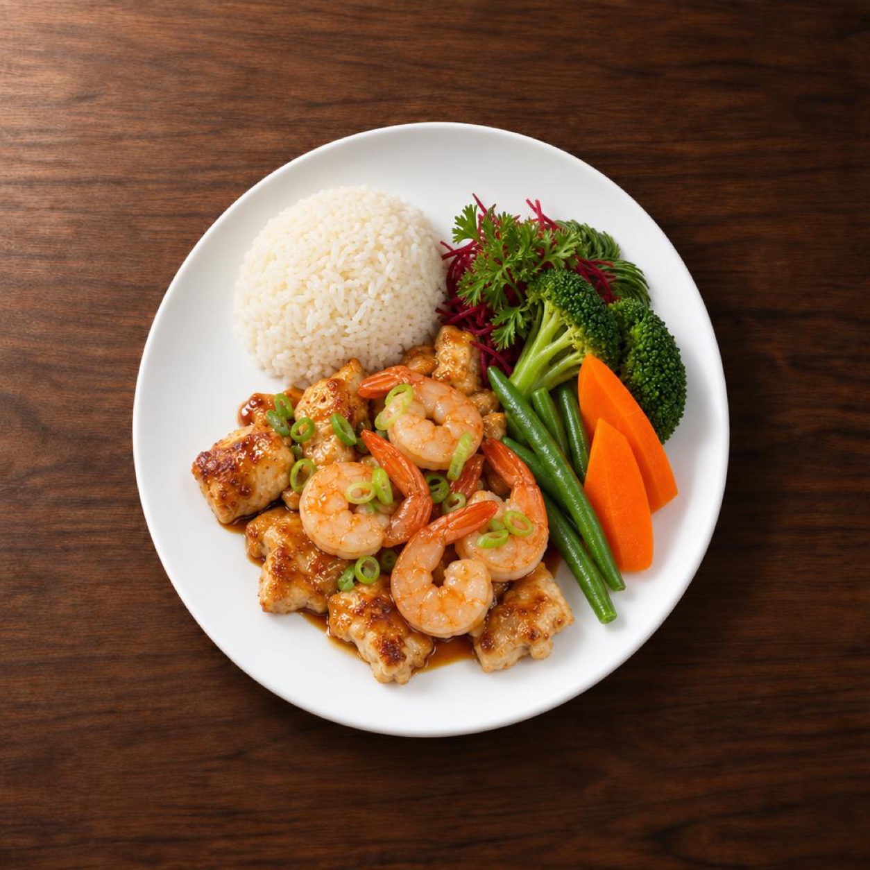 Tori to ebi teriyaki